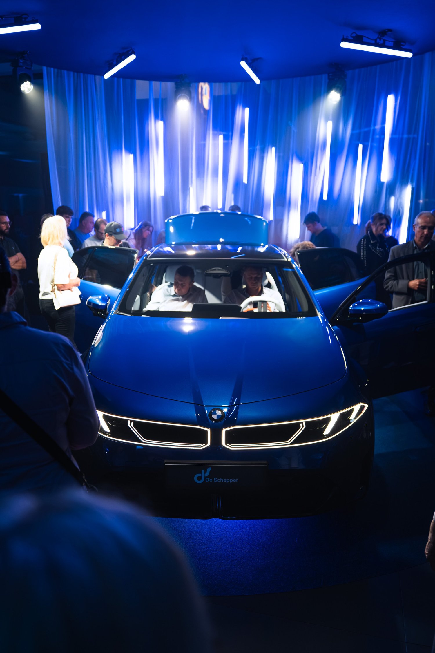 BMW I3 Reveal De Schepper, evenement, fotograaf Sint-Niklaas, yelu visuals