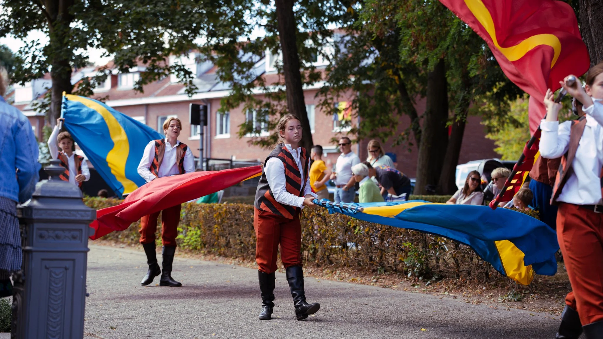 Maria ommegang kalfort yenthe lufin yelu puurs fotograaf puurs