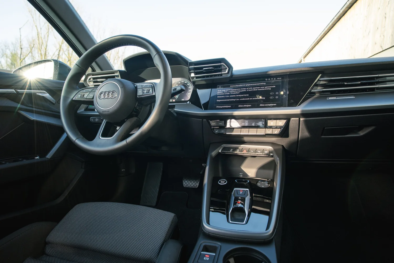 Audi A3, op locatie, automotive fotografie, fotograaf Puurs, yelu visuals