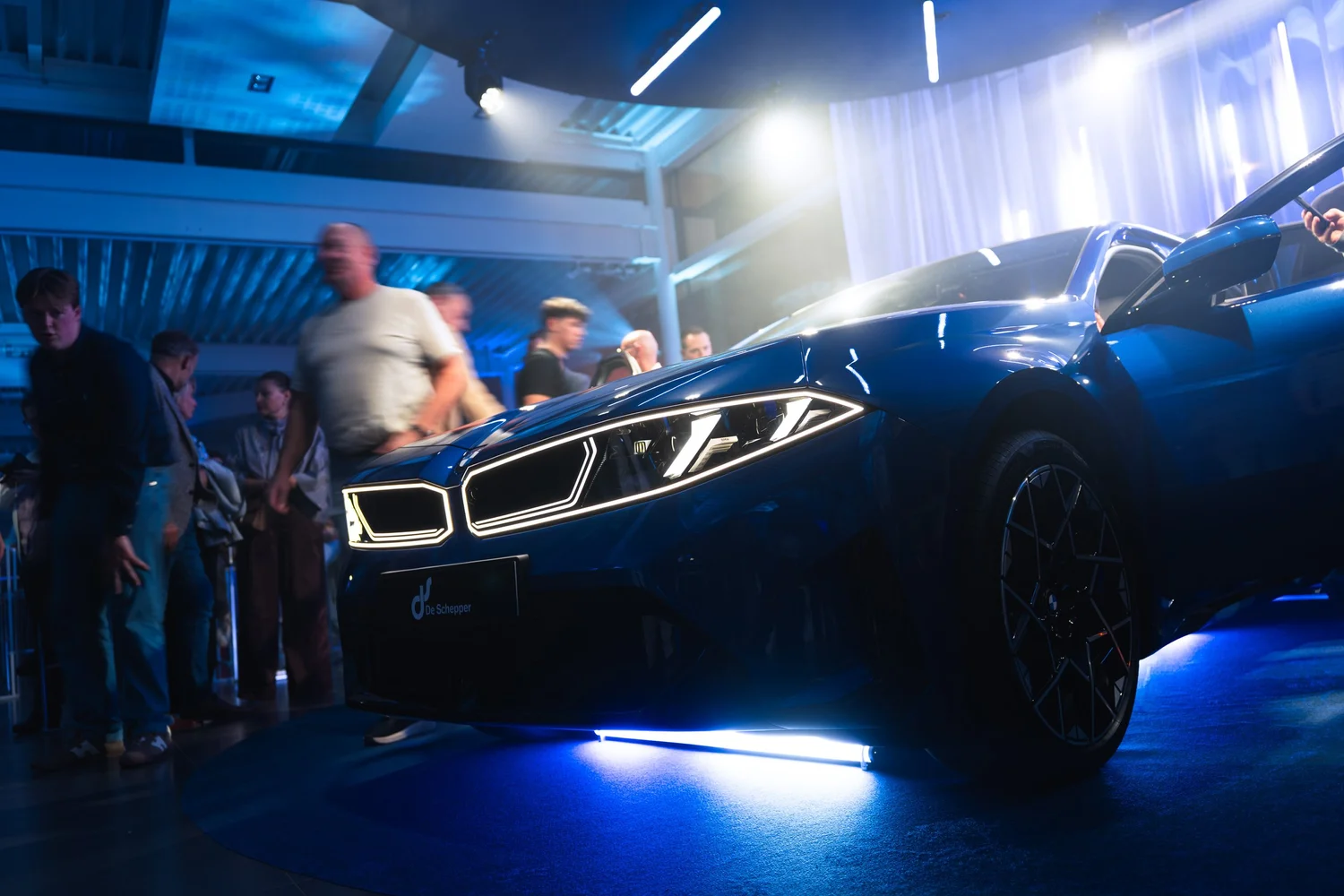 BMW I3 Reveal De Schepper, sfeerbeeld, event fotografie, fotograaf Antwerpen, yelu visuals