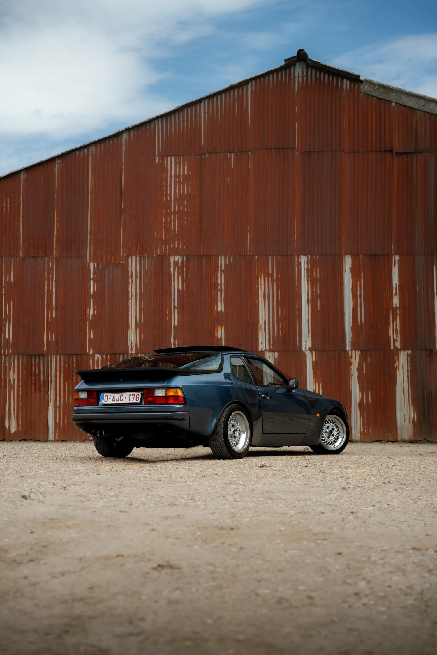 Porsche 944 detail, automotive fotografie, fotograaf Puurs, Antwerpen, yelu visuals