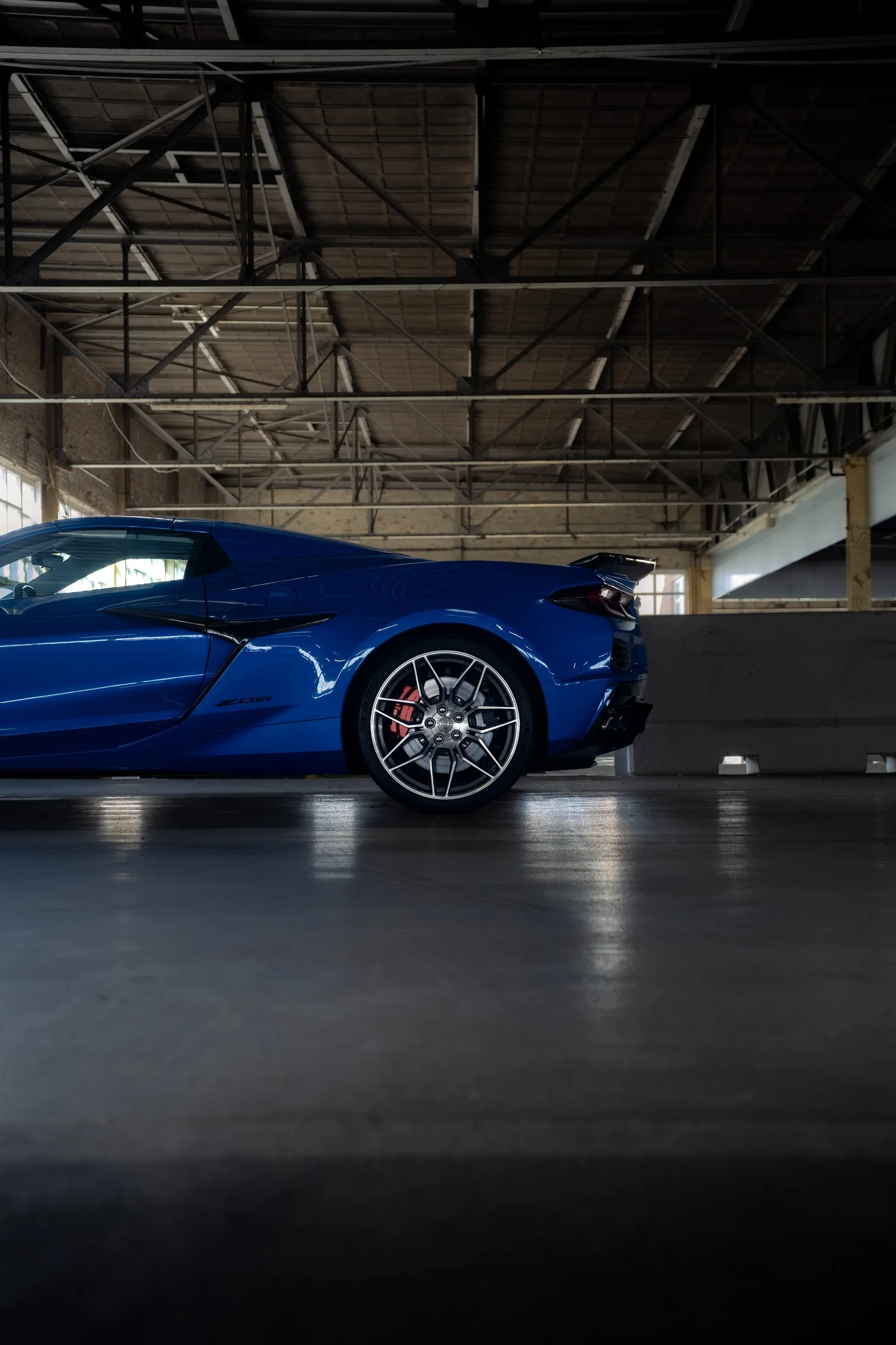 Corvette C8 Z06 detail, automotive fotografie, fotograaf Antwerpen, yelu visuals