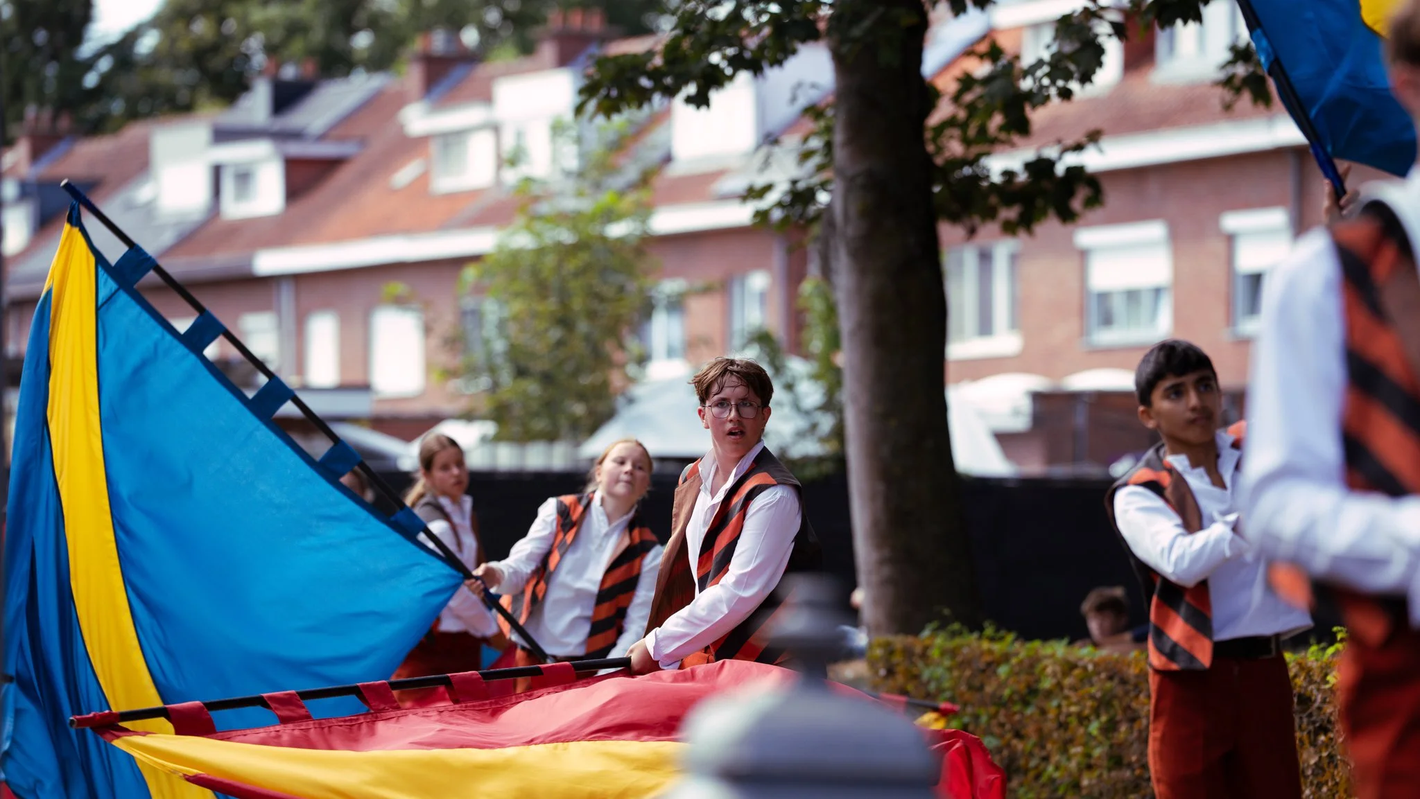 Maria ommegang kalfort yenthe lufin yelu puurs fotograaf puurs