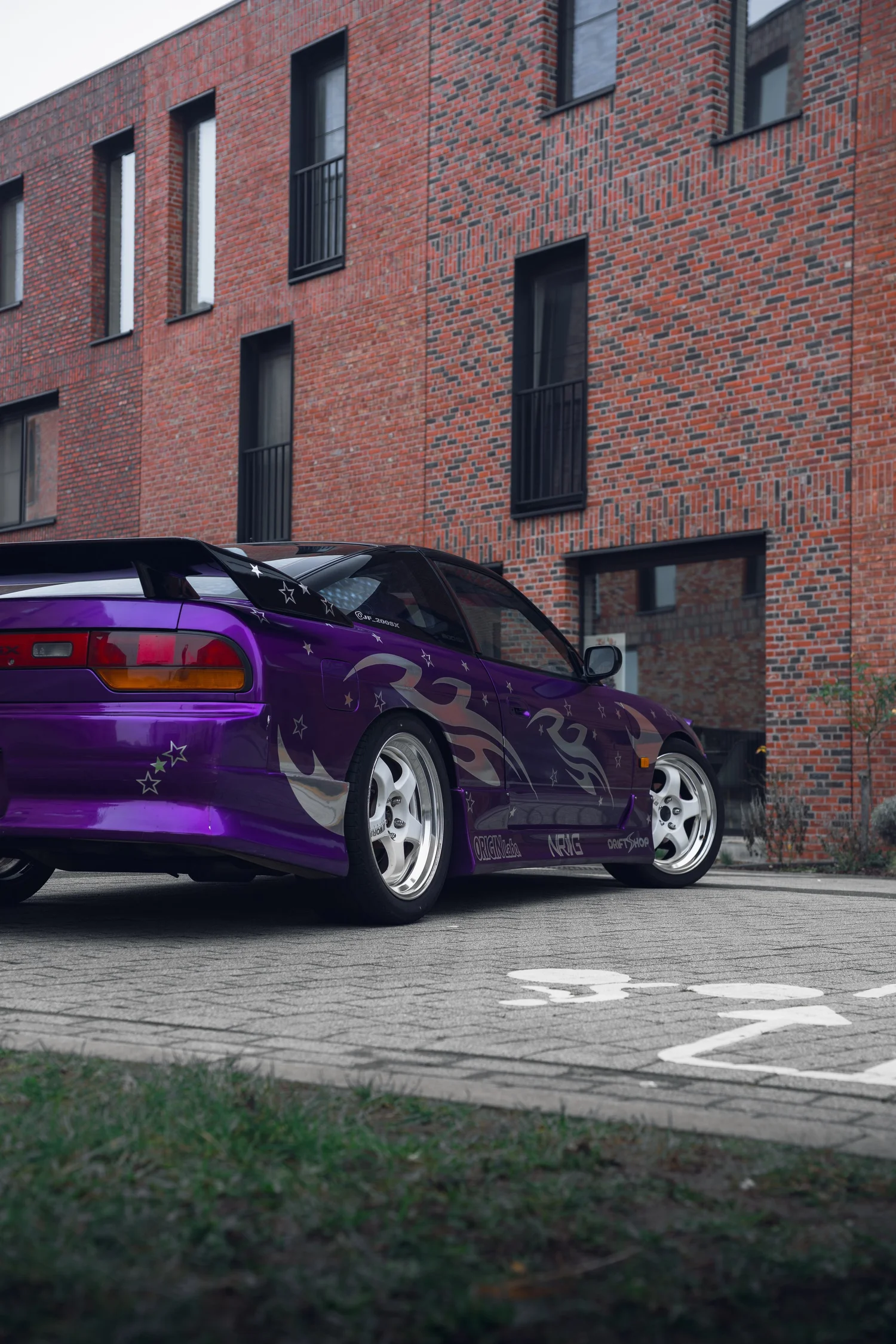 Nissan 200SX op locatie, automotive fotografie, fotograaf Puurs, yelu visuals