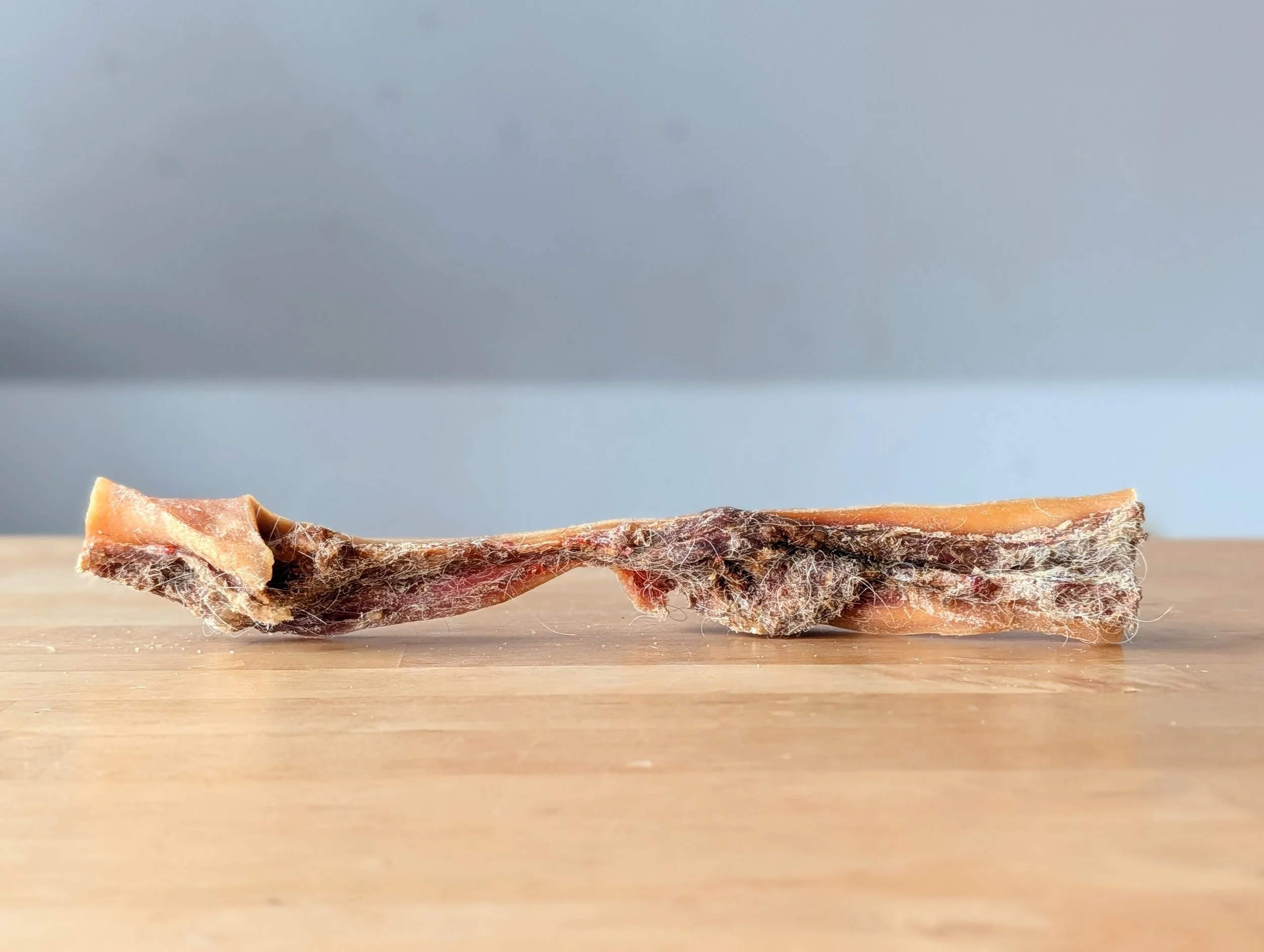 Mastication naturelle : Peau de boeuf 