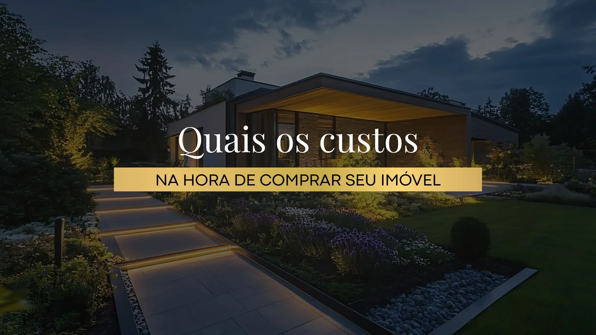 Os custos para comprar um imóvel