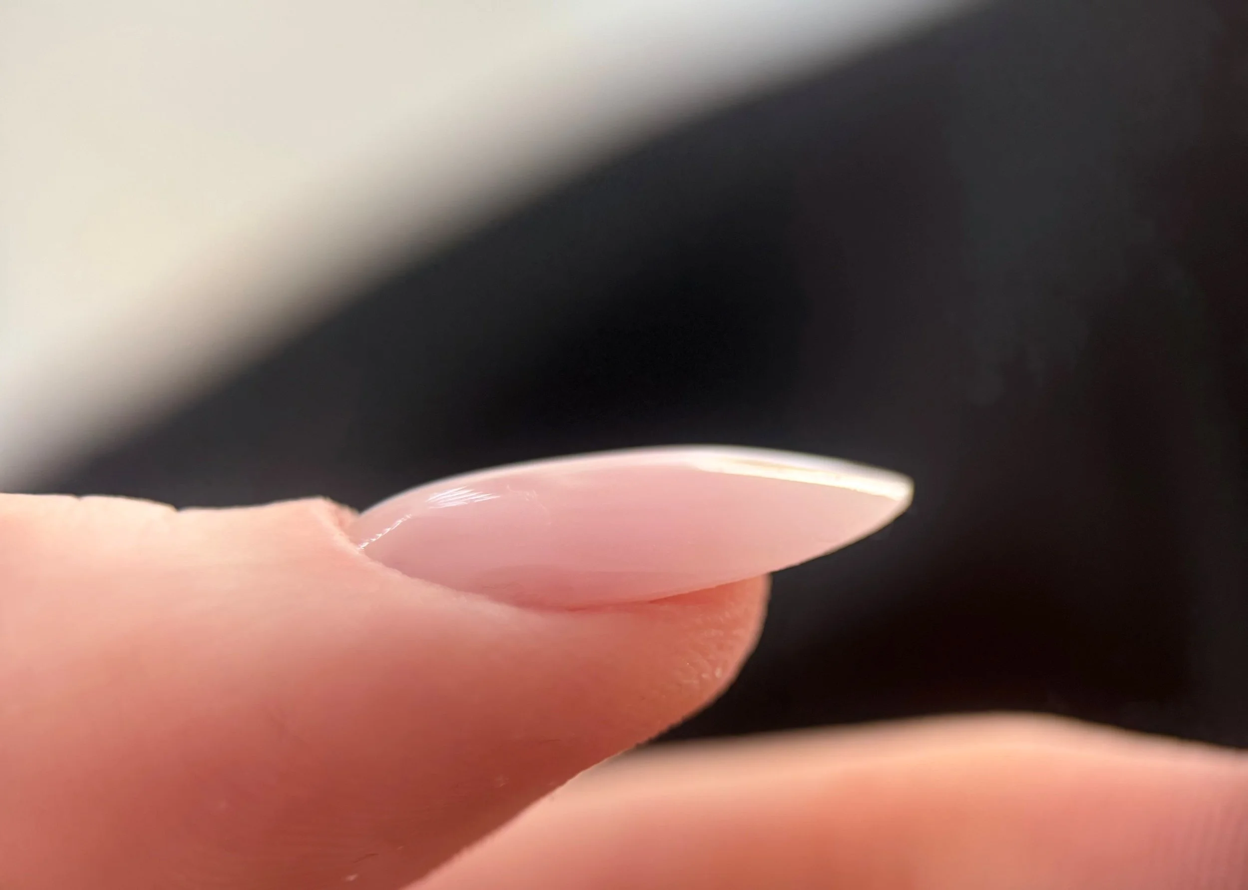 Russian manicure with hard gel and armouring