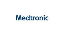 Medtronic logo in blue text