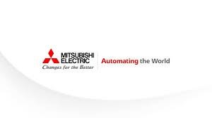 Mitsubishi Electric logo with slogan saying 'Automating the World'