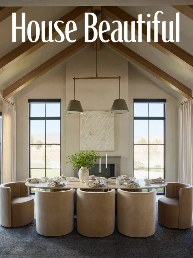 Featured in House Beautiful, @alihenrie &rsquo;s Bluffdale, Utah project is a 25,000-square-foot family home that feels intimate, layered, and deeply welcoming.

Ali brought so much warmth and personality to a home of remarkable scale, using natural 