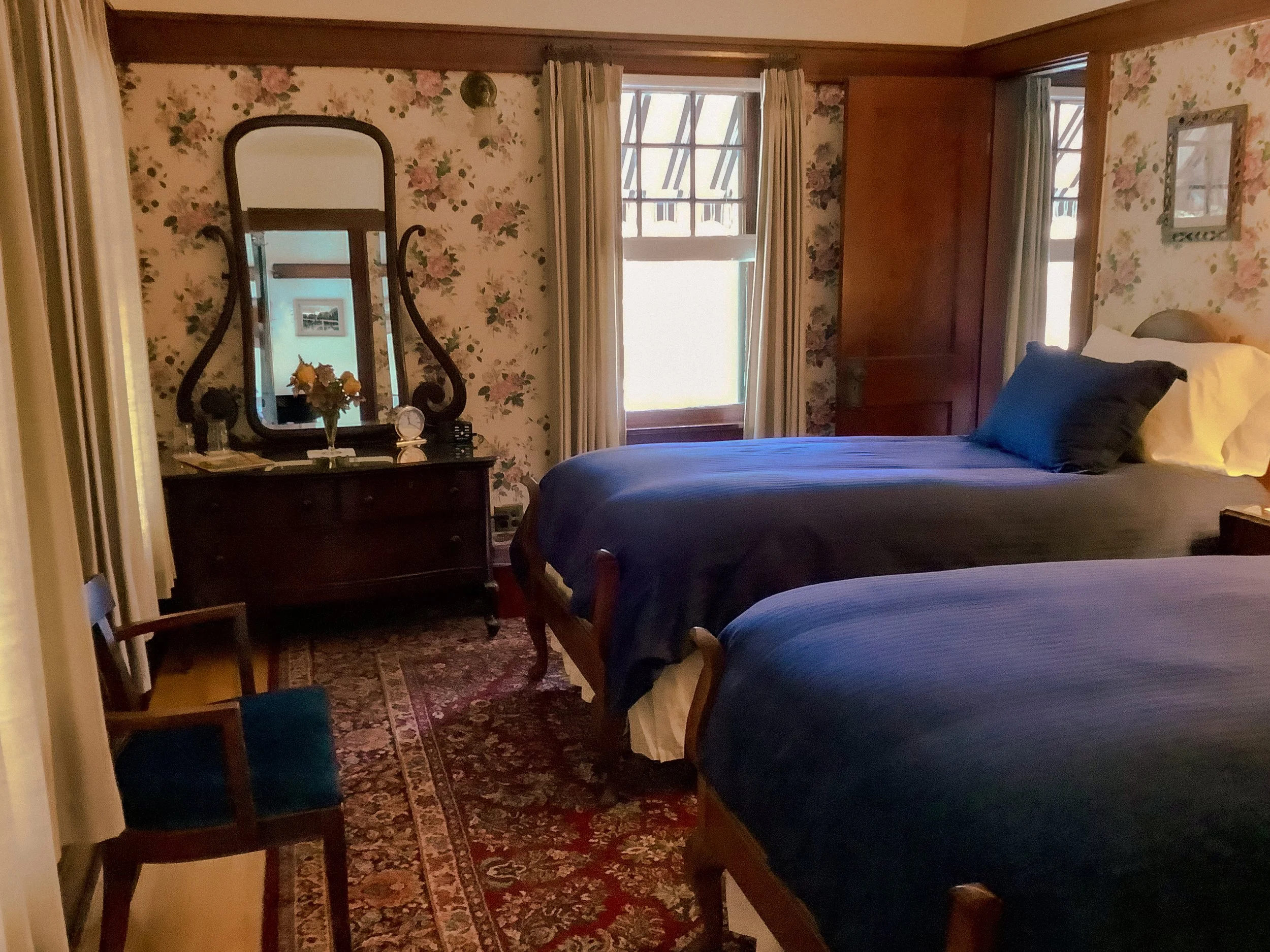 Spacious and well-appointed twin room. 
