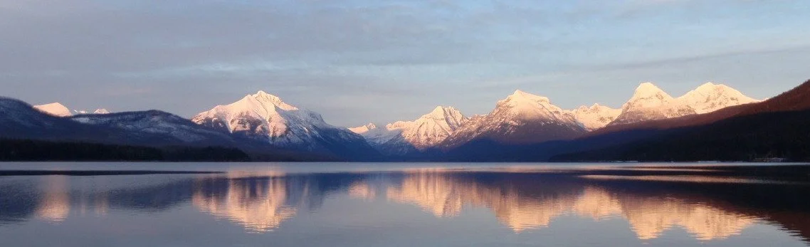 Lake McDonald as seen from Apgar Village in Glacier National Park.