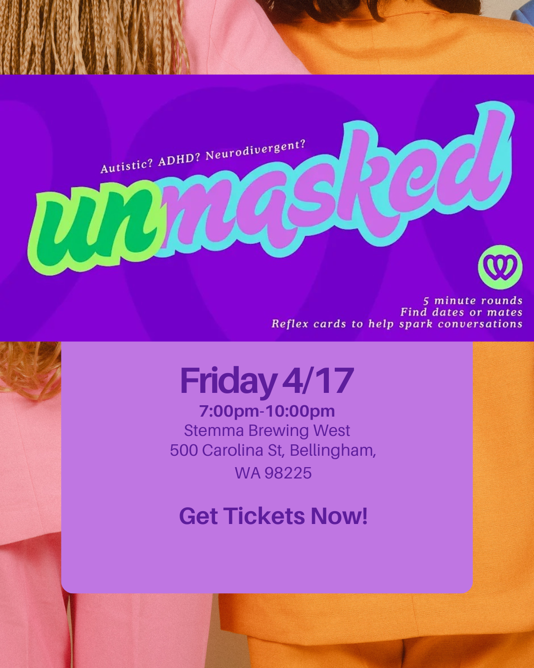 Unmasked: Speed Dating and Friend Making Event!