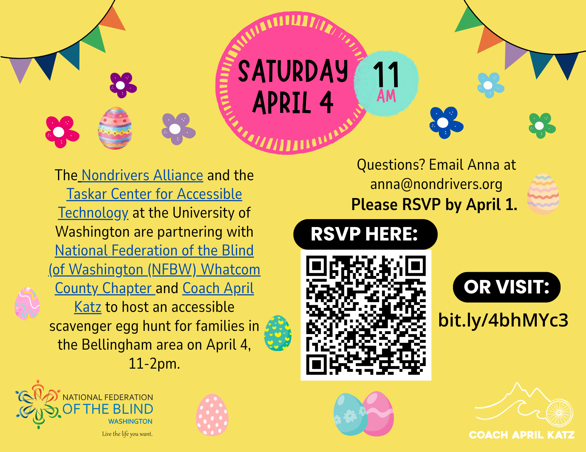 Whatcom Access Map Scavenger Egg Hunt