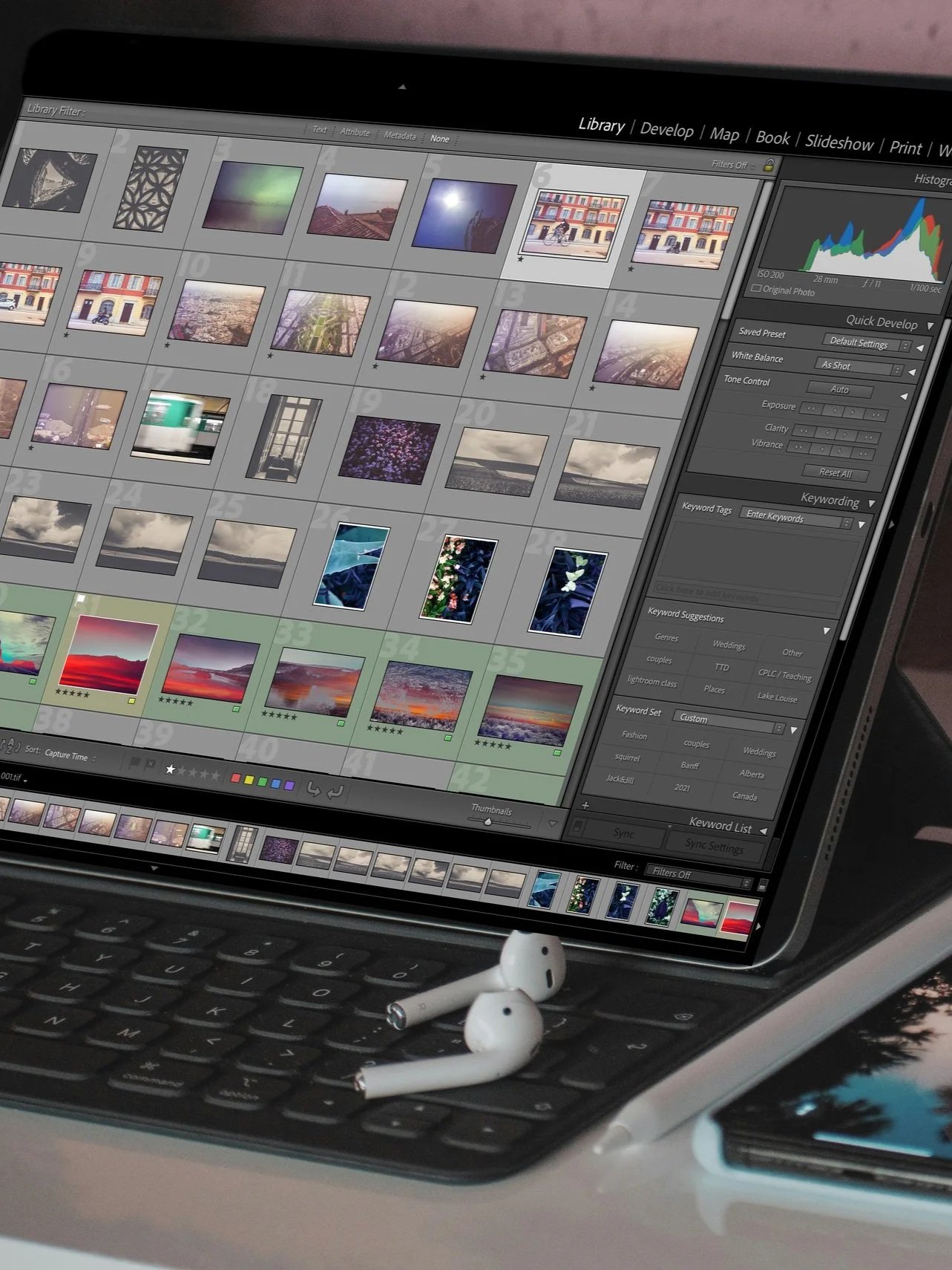 Using Adobe Lightroom
