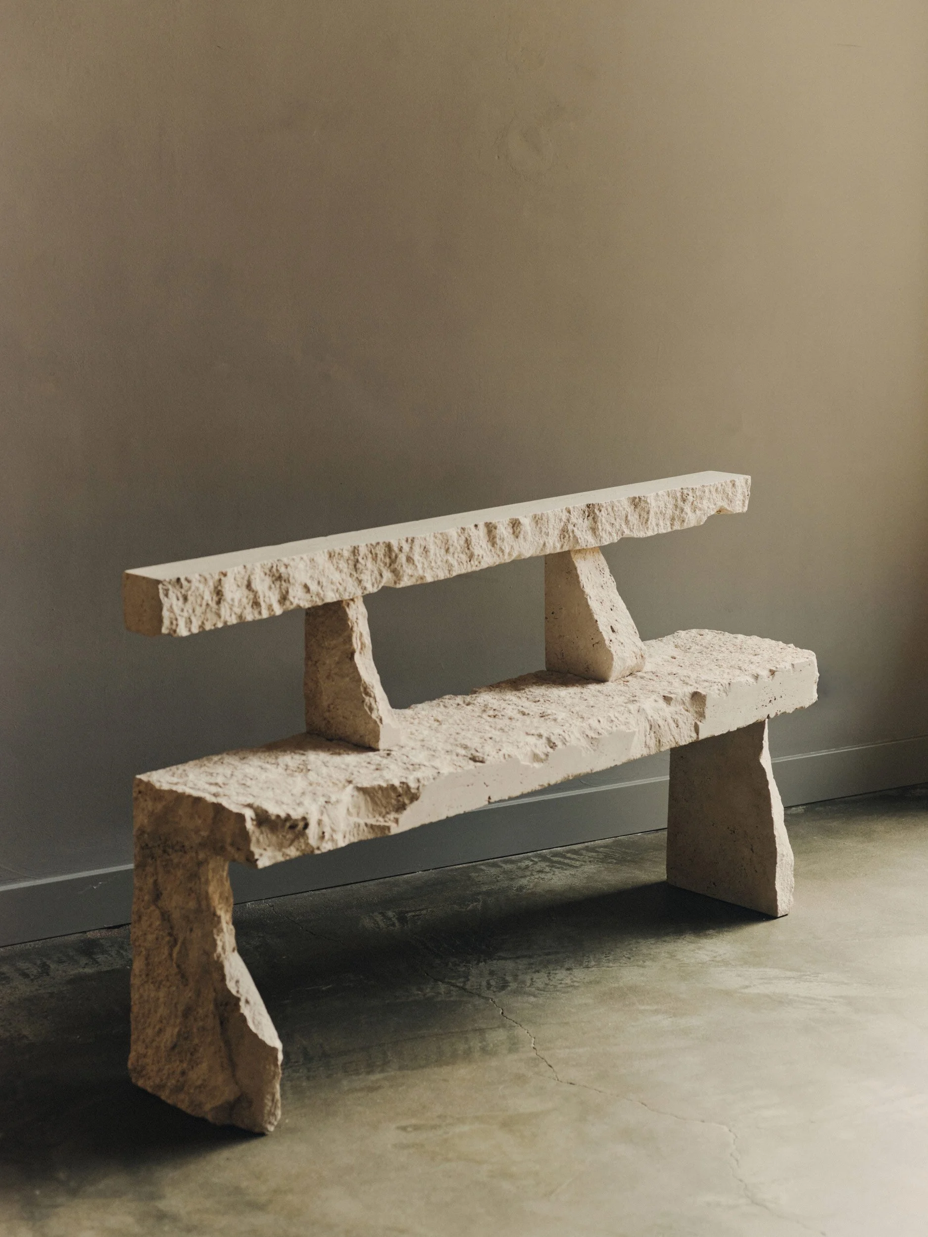 TRAVERTINE BENCH SSC107