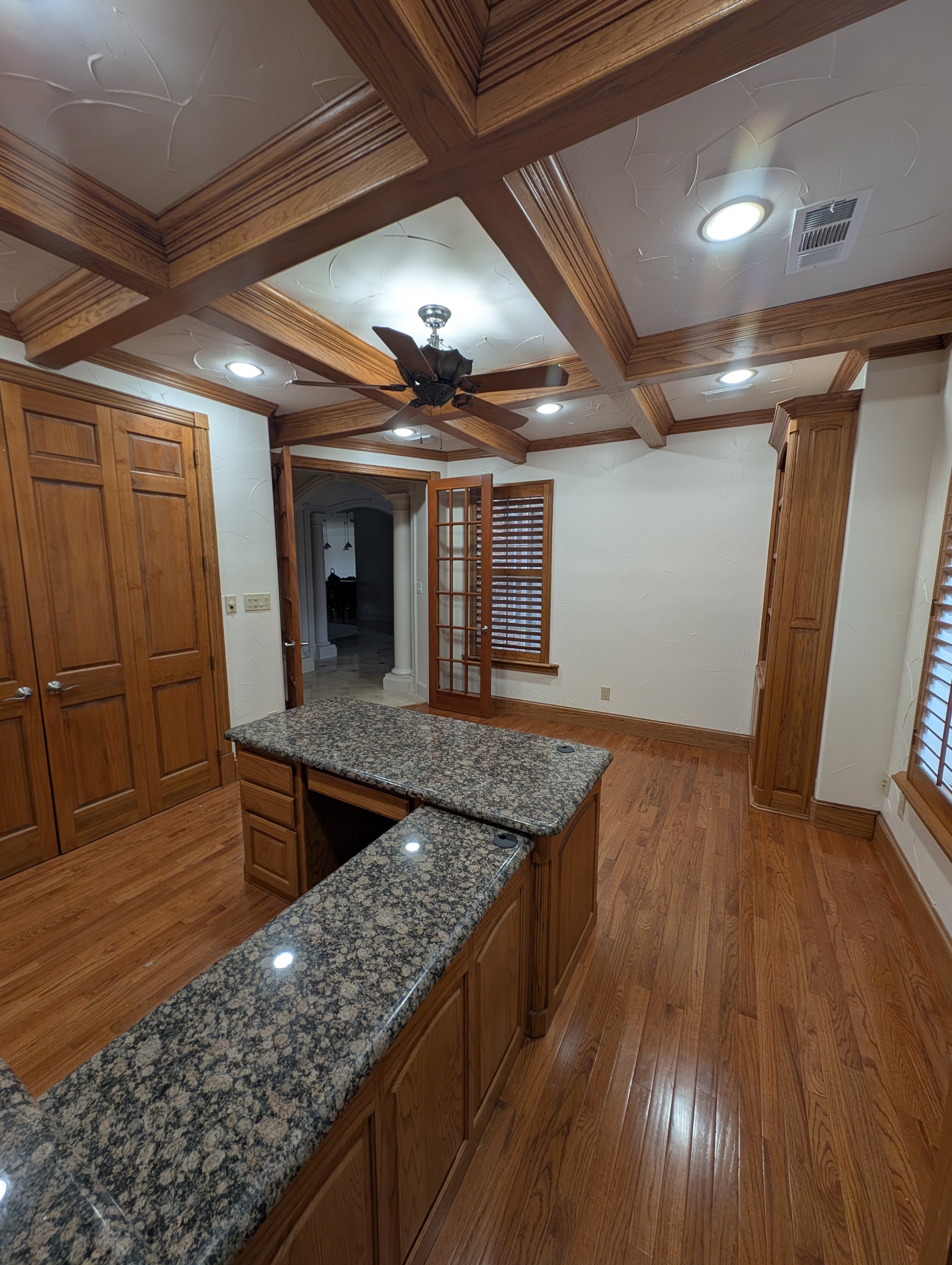 Interior Painting of office in Shady Shores, TX - after