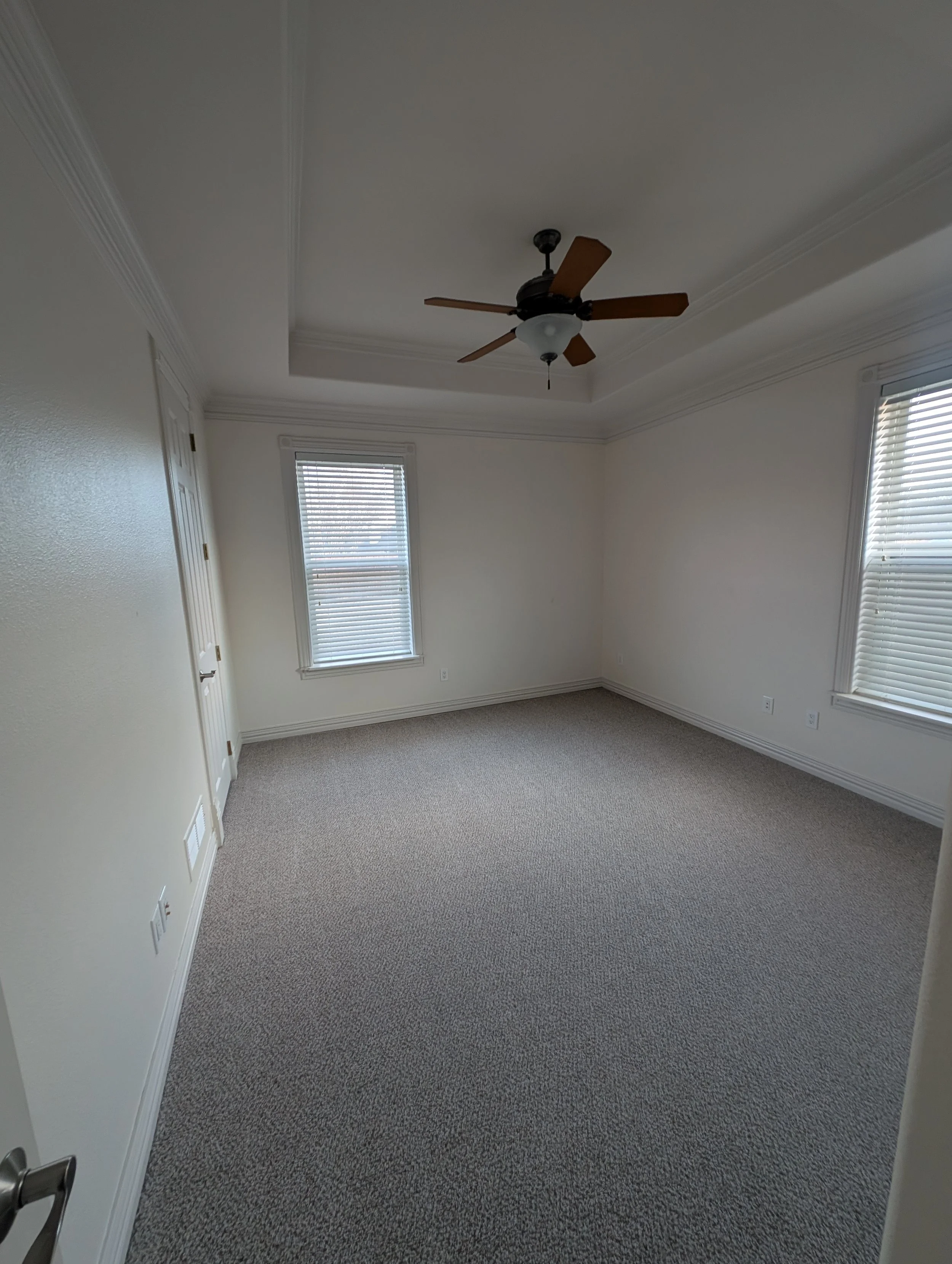 Interior Painting of a bedroom in Shady Shores, TX - after