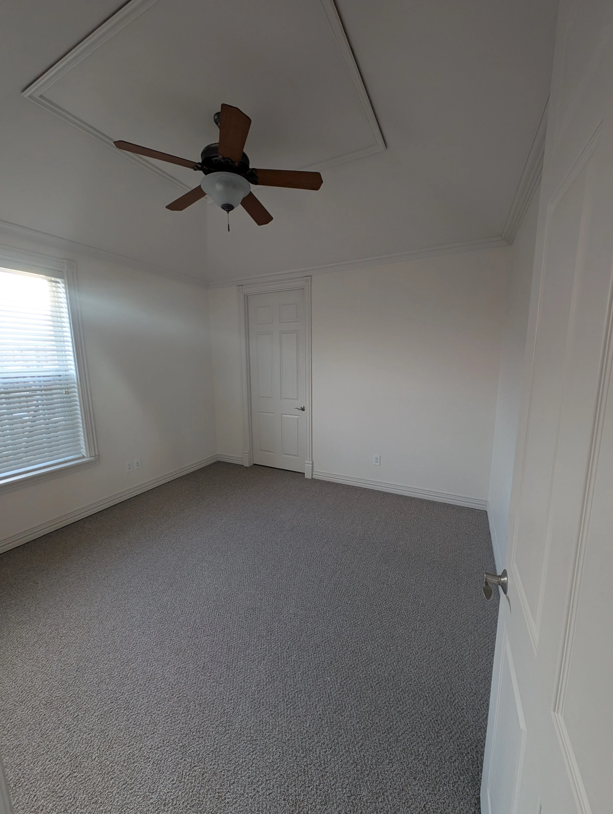 Interior Painting of a bedroom in Shady Shores, TX - after
