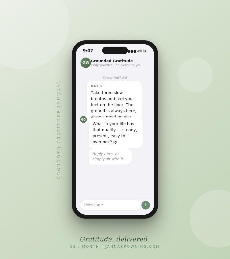 Grounded Gratitude Journal