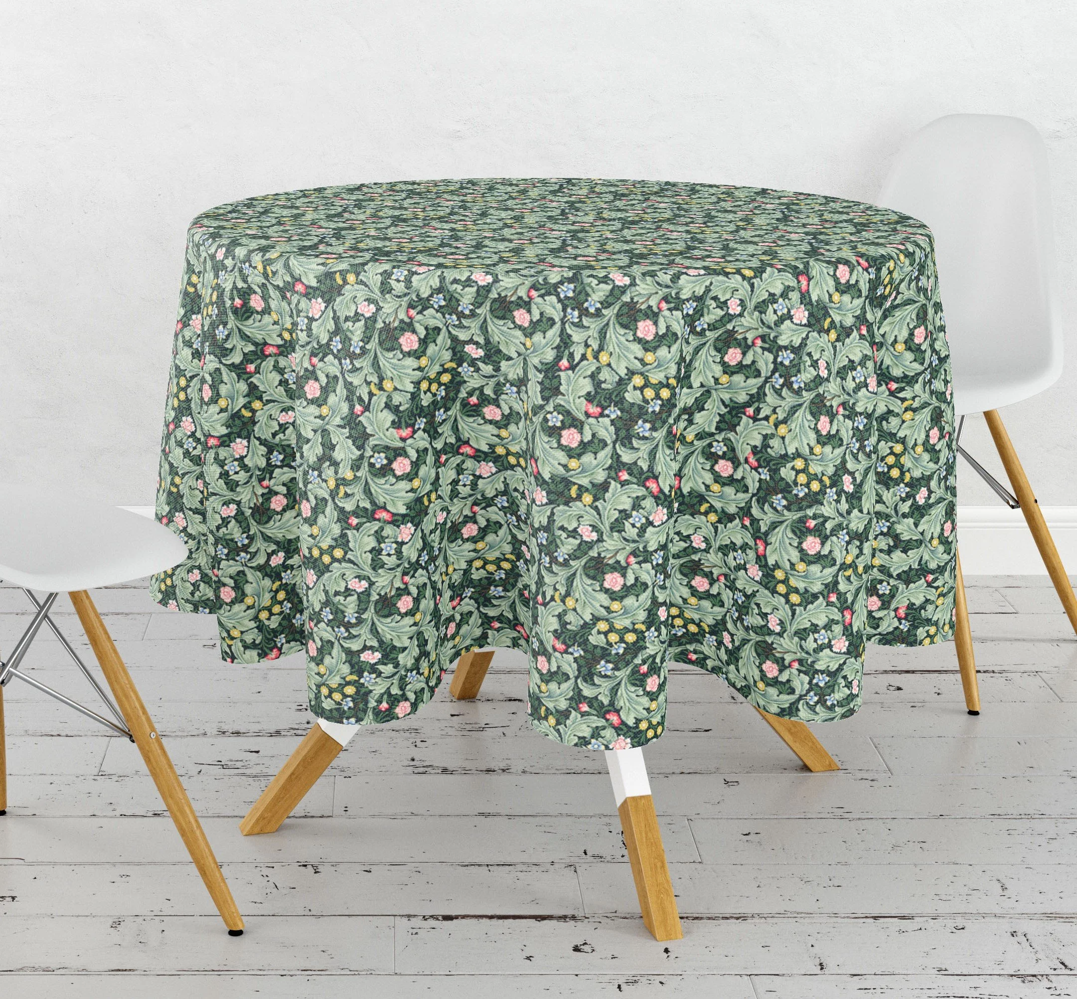 Le Château x William Morris Designs  - Leicester Round Tablecloth