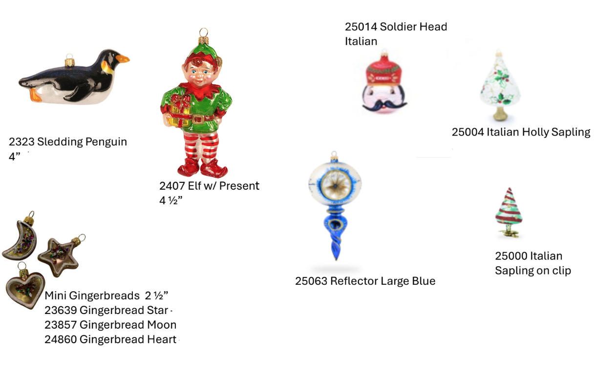 Stanta and Snowmen 2 - Glass Holiday ornaments