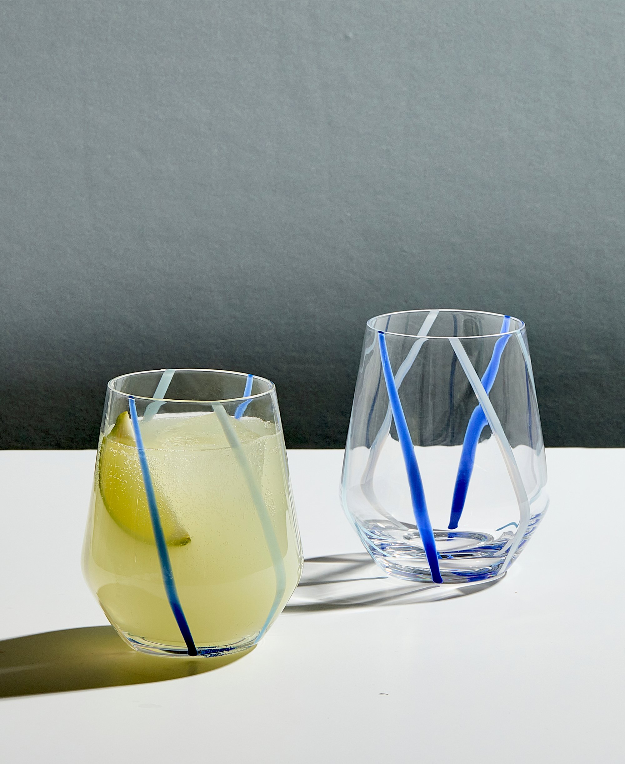 ASD10207 - Set of 2 Rio DOF Tumblers Azure - Lifestyle whiskey with cocktail.jpg