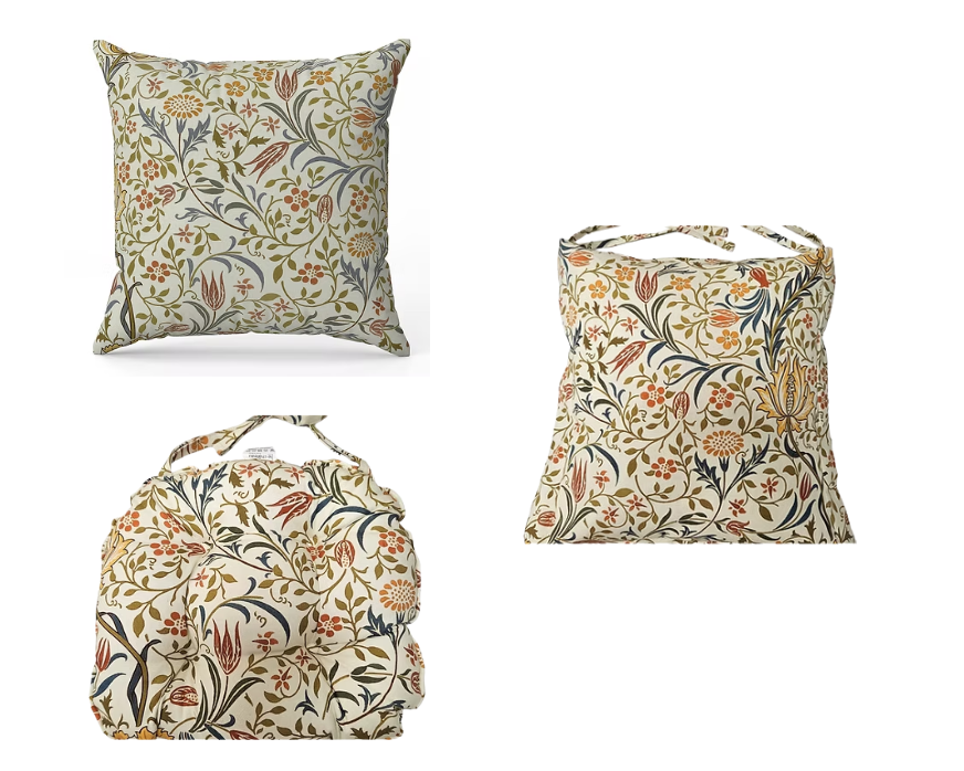 Le Château Fine Linens x William Morris - Flora
