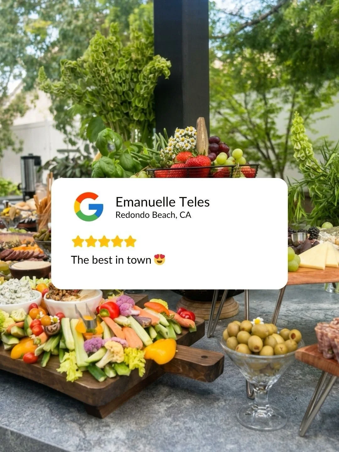 Crafting memories, one bite at a time. ✨

Swipe left to see why clients trust us.