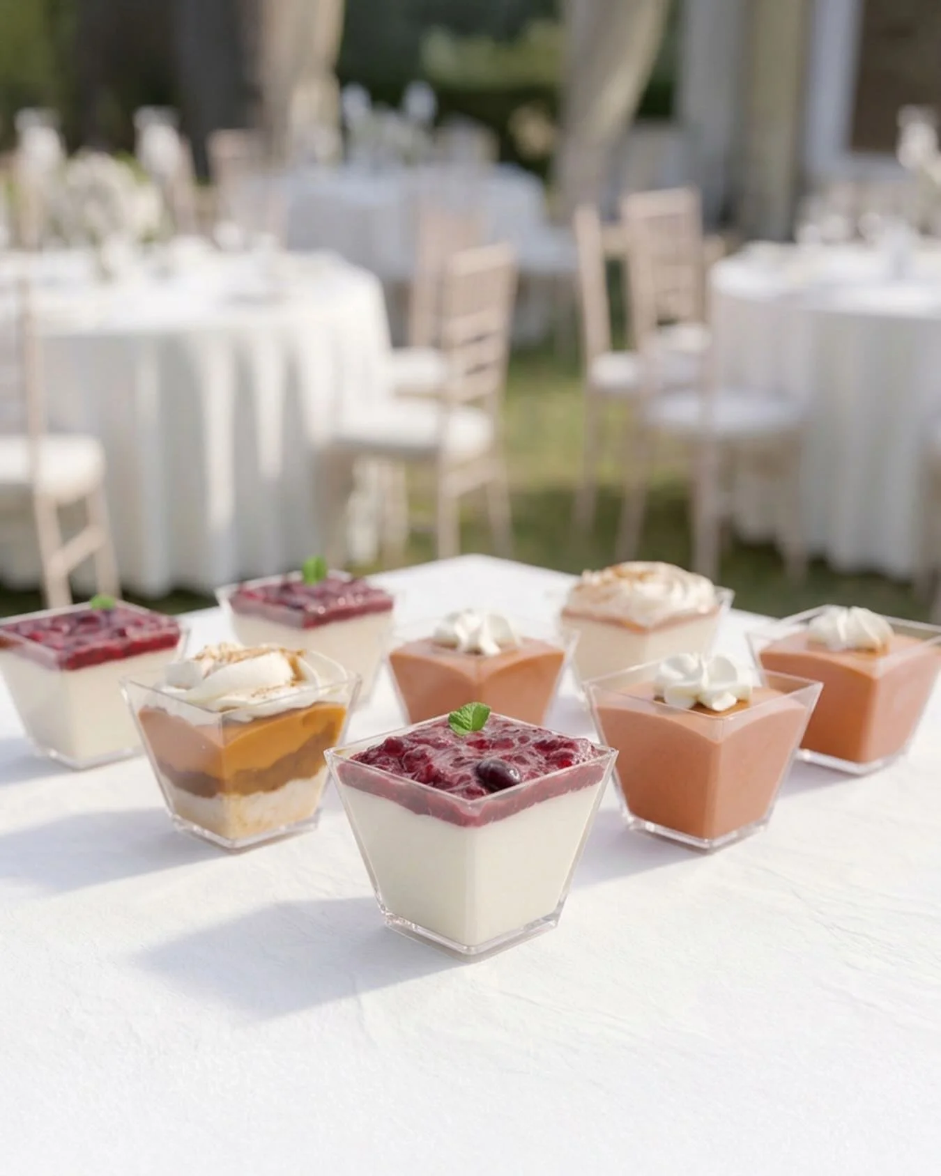 Our individual desserts are the perfect ending to your celebration.