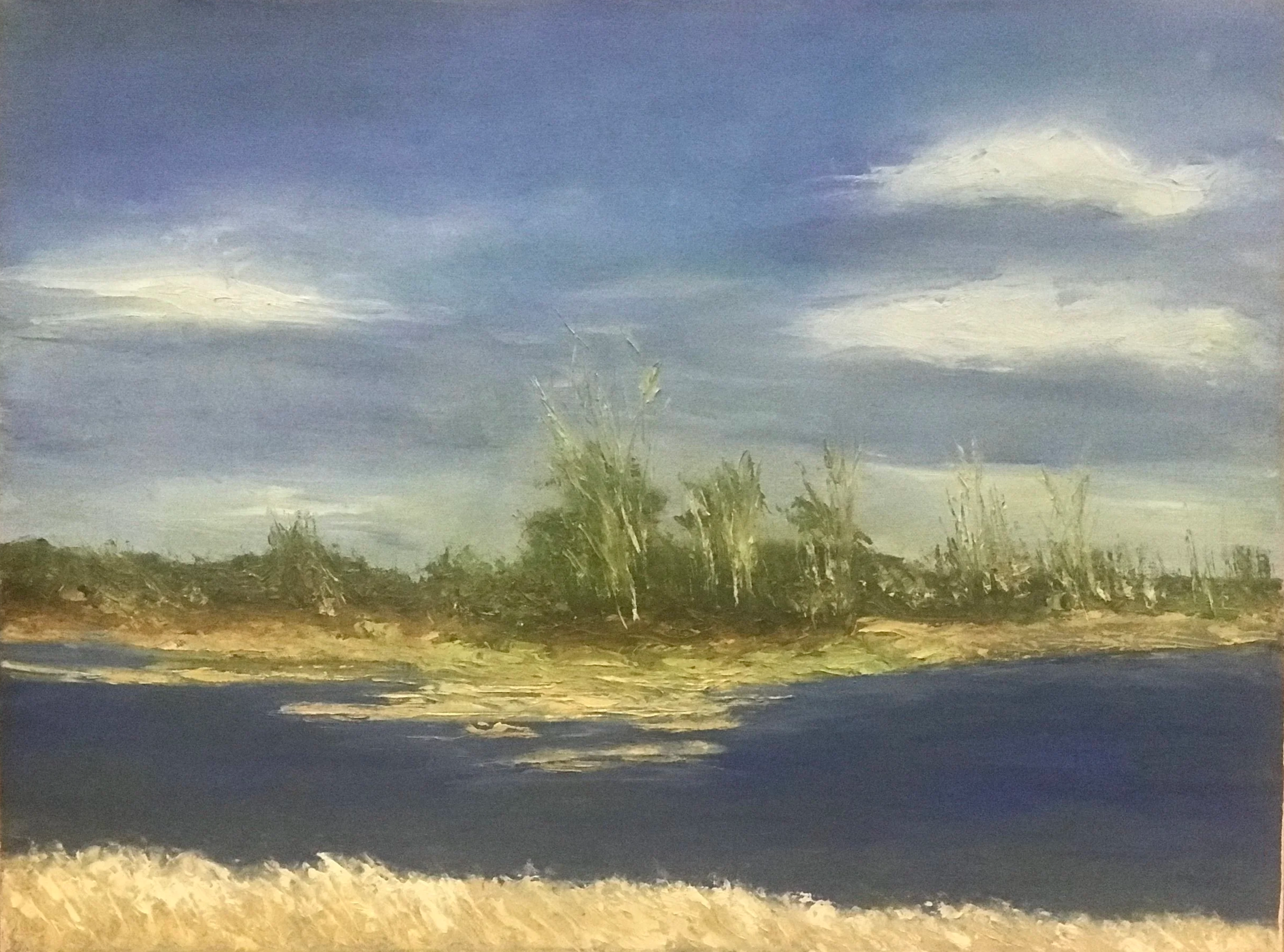 Helen Goodrum, Chincoteague, oil painting, 16x20, $350.00, Email: 
hkmpower@aol.com