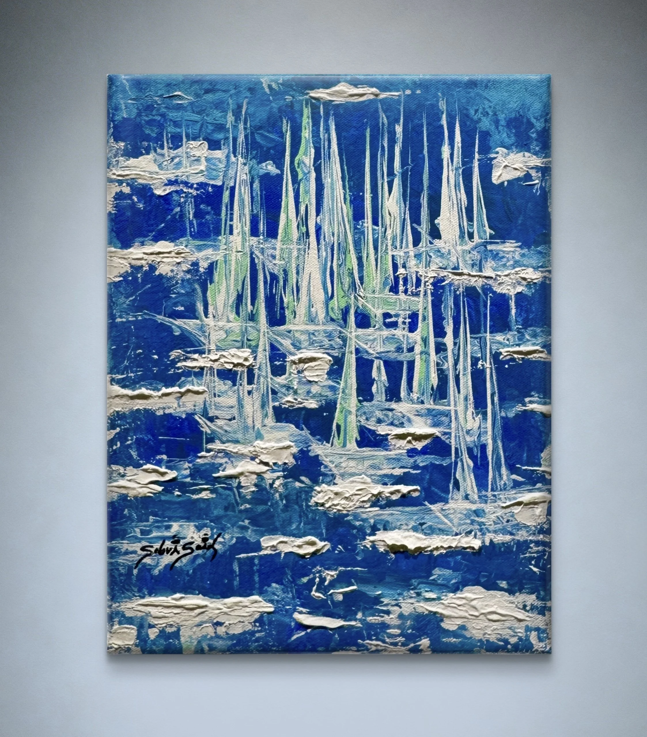 Sabri Said, Honorable Mention, “Sailboats”