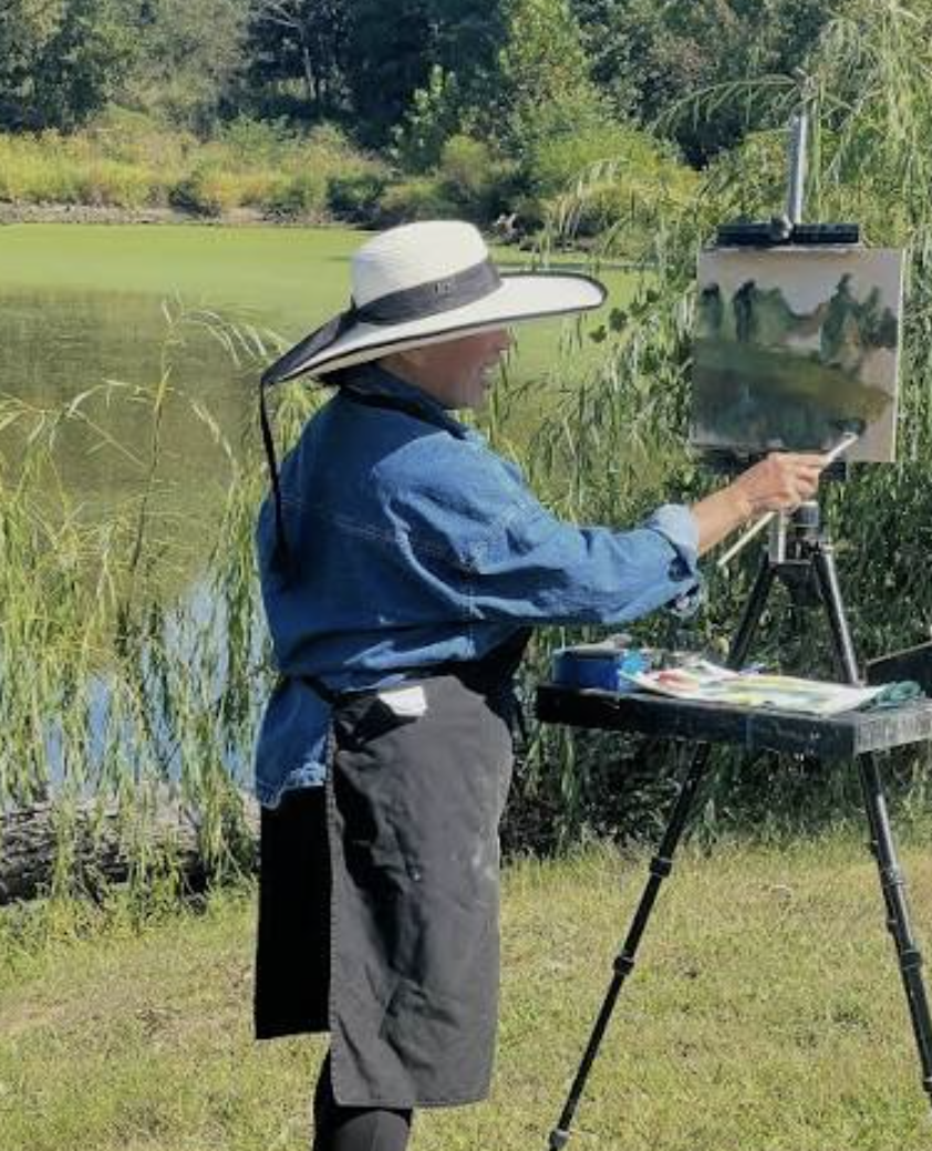 Plein Air Art Demo
