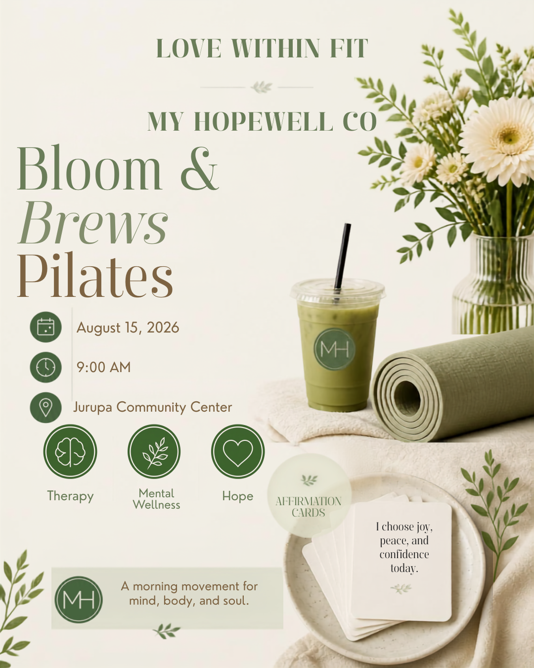 Bloom &amp; Brews Pilates