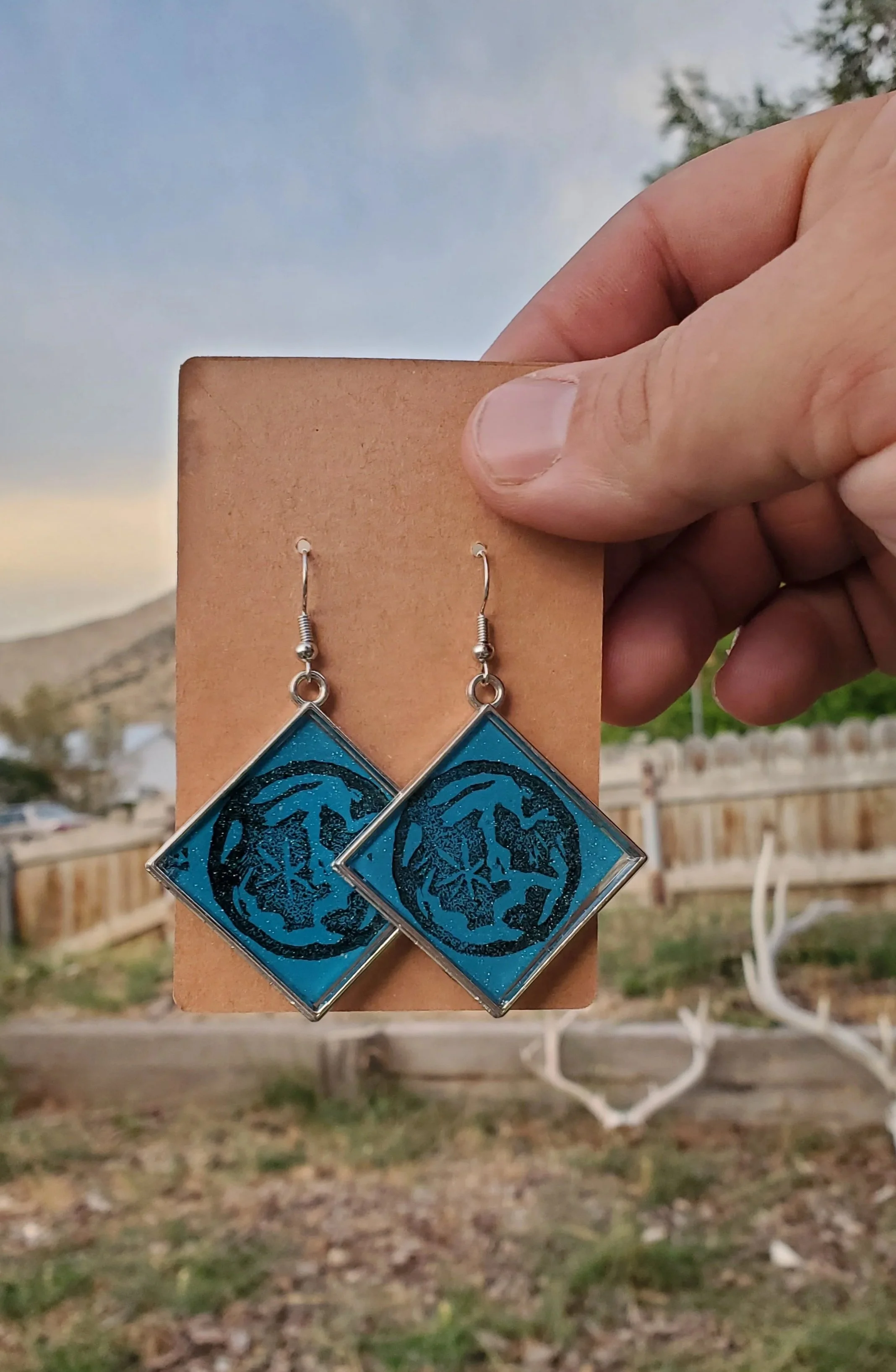 Blue Moon Earrings