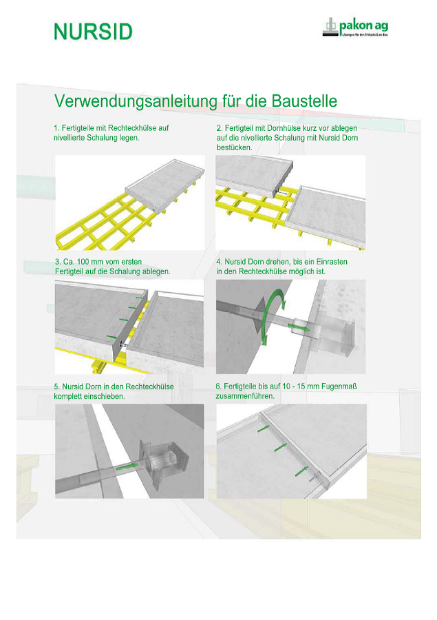 Einbauanleitung Nursid®SW 