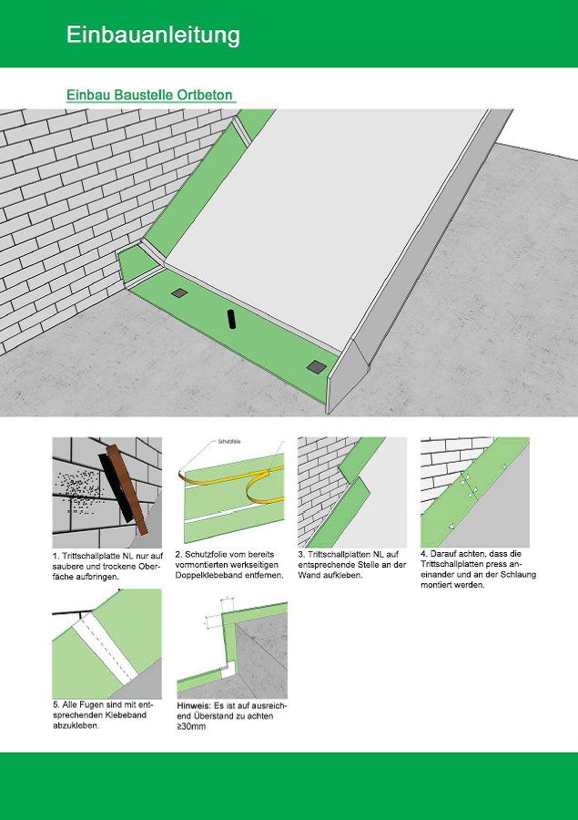 Einbauanleitung NF, NB, NL und PD 