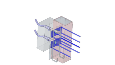 Montageöffnung oben