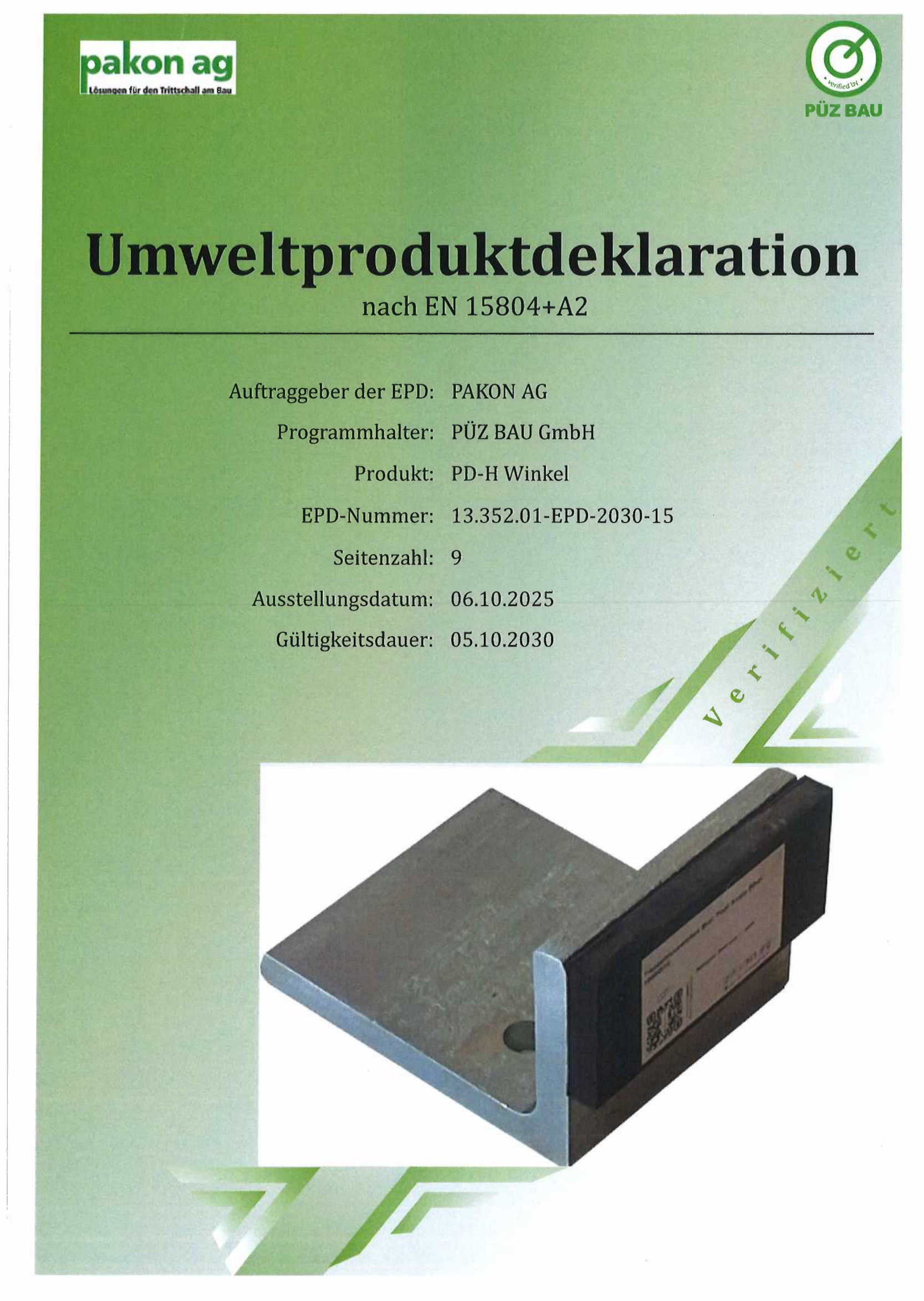 Treppenfusswinkel PD-H