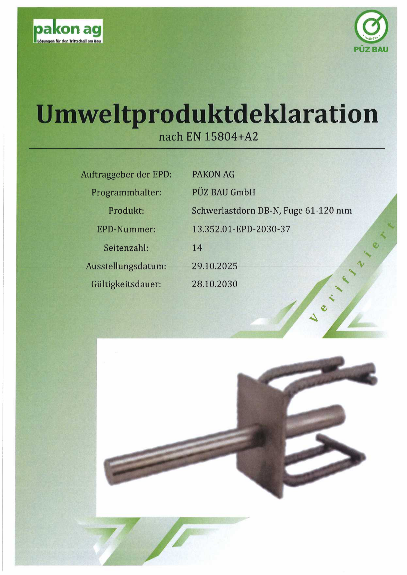 EPD DB-N Fuge 61-120 