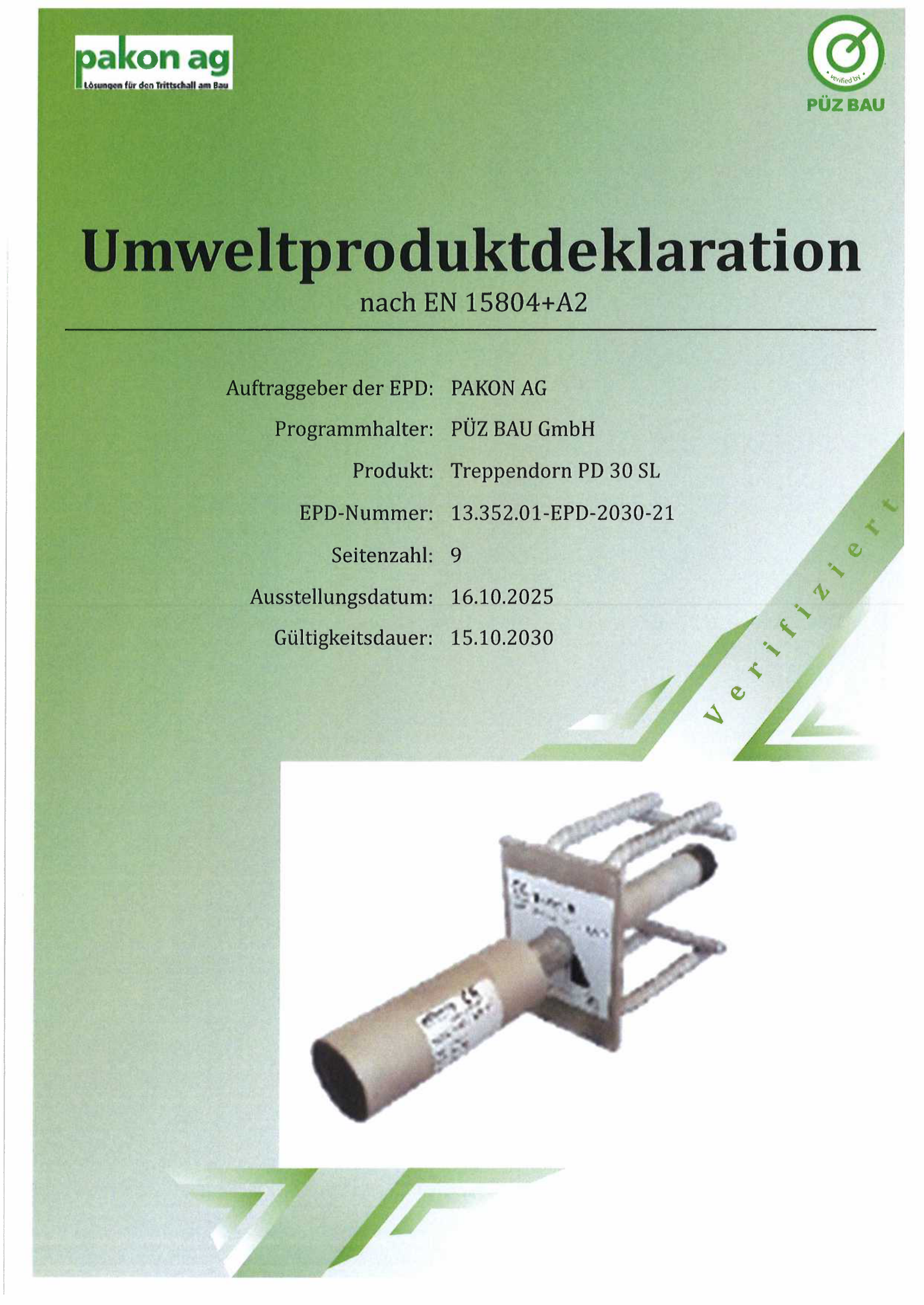 EPD HQW TreDo PD 30 SL