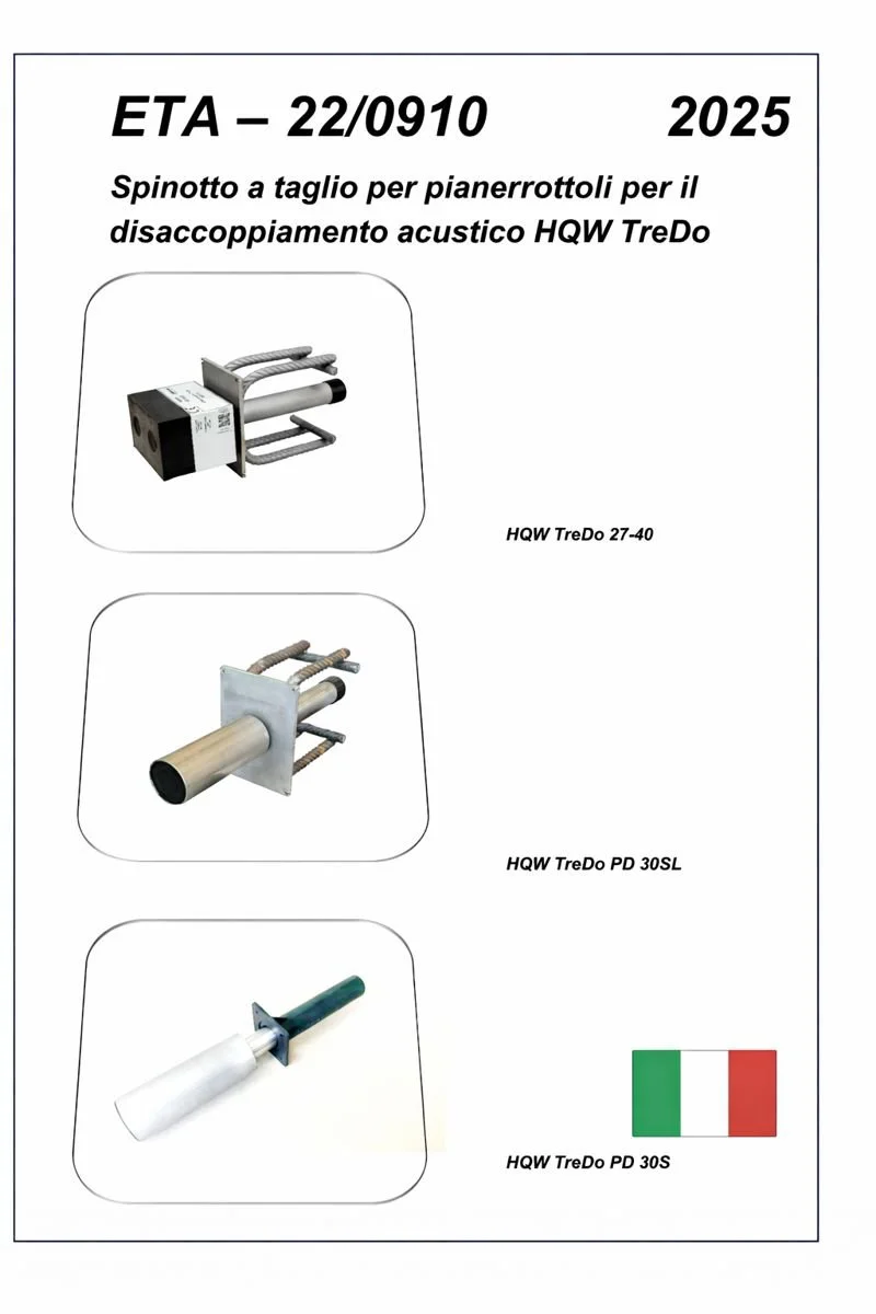 Prospekt HQW TreDo italienisch