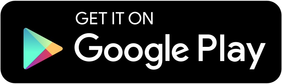 Google Play logo with text 'Get it on Google Play' on a black background.
