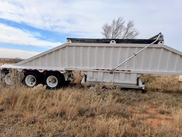 Belly Dump Tri Axle Semi Trailer