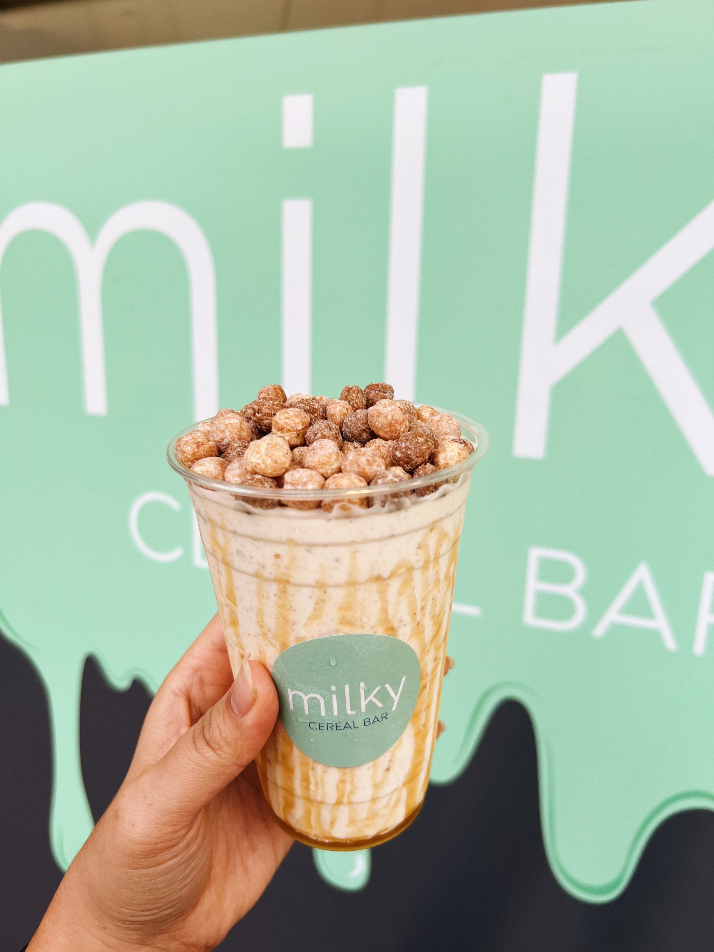 Milky Cereal Bar
