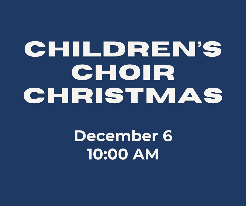 Children's Choir Christmas