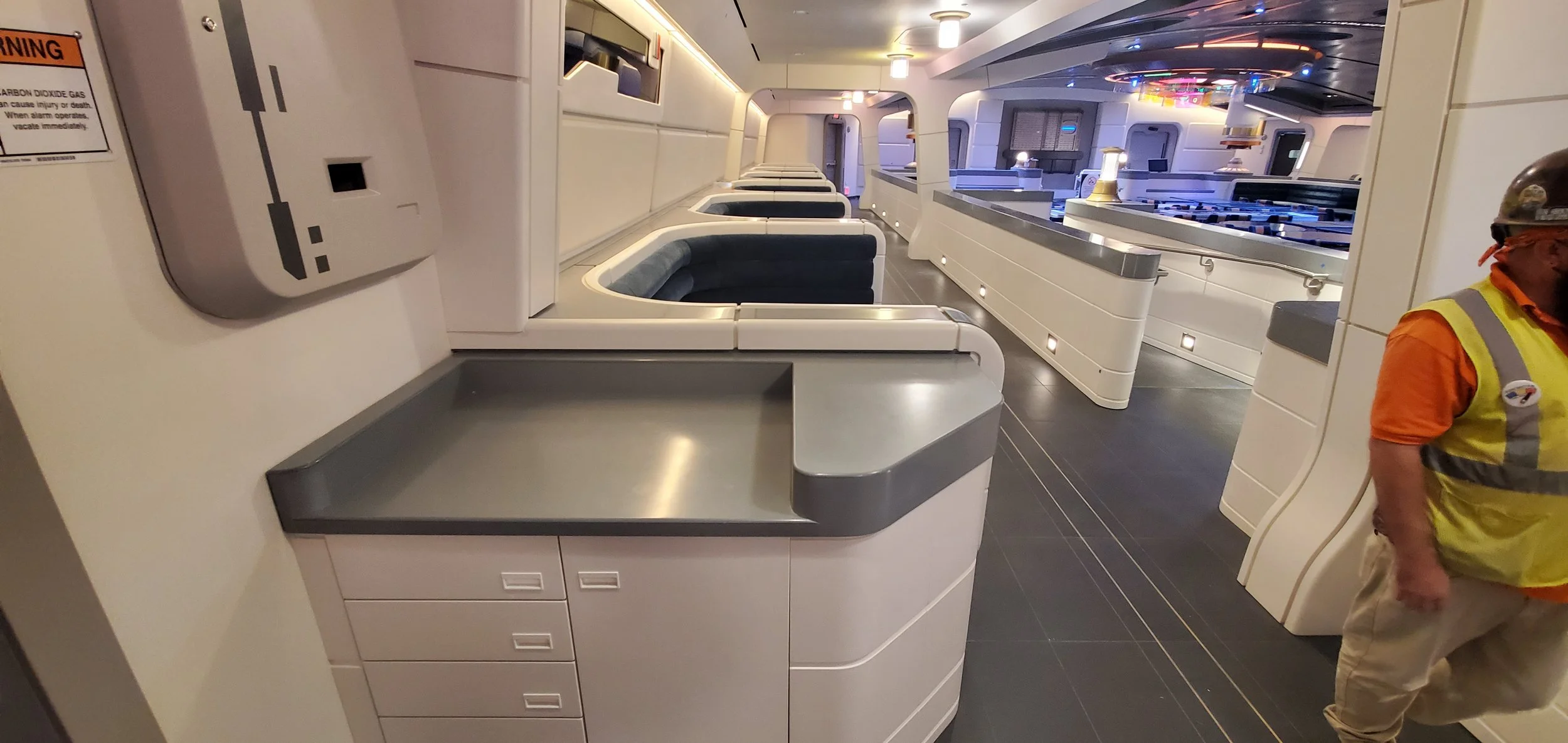 Themed Millwork, Benches & Solid Surface Installation