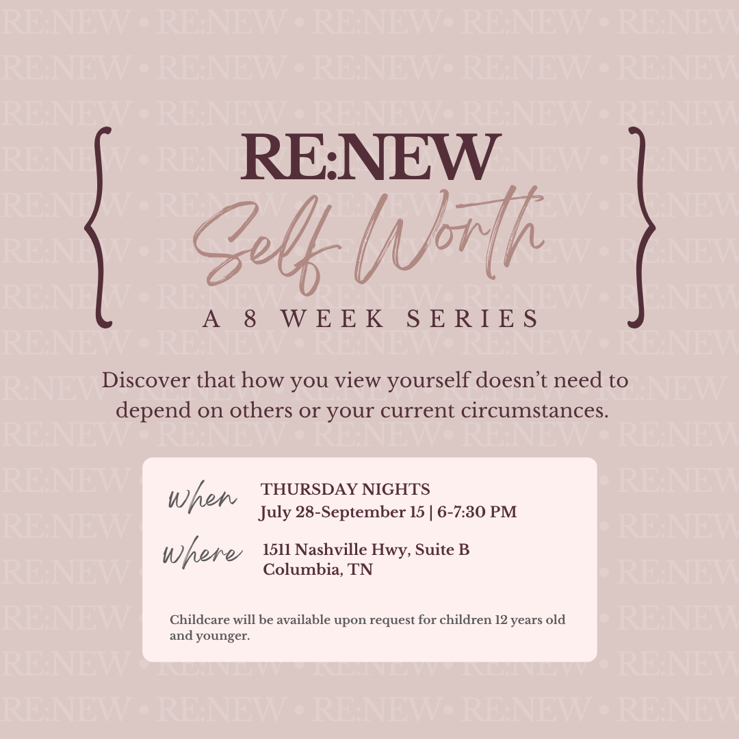 Re:New Self Worth (July 28-September 15)
