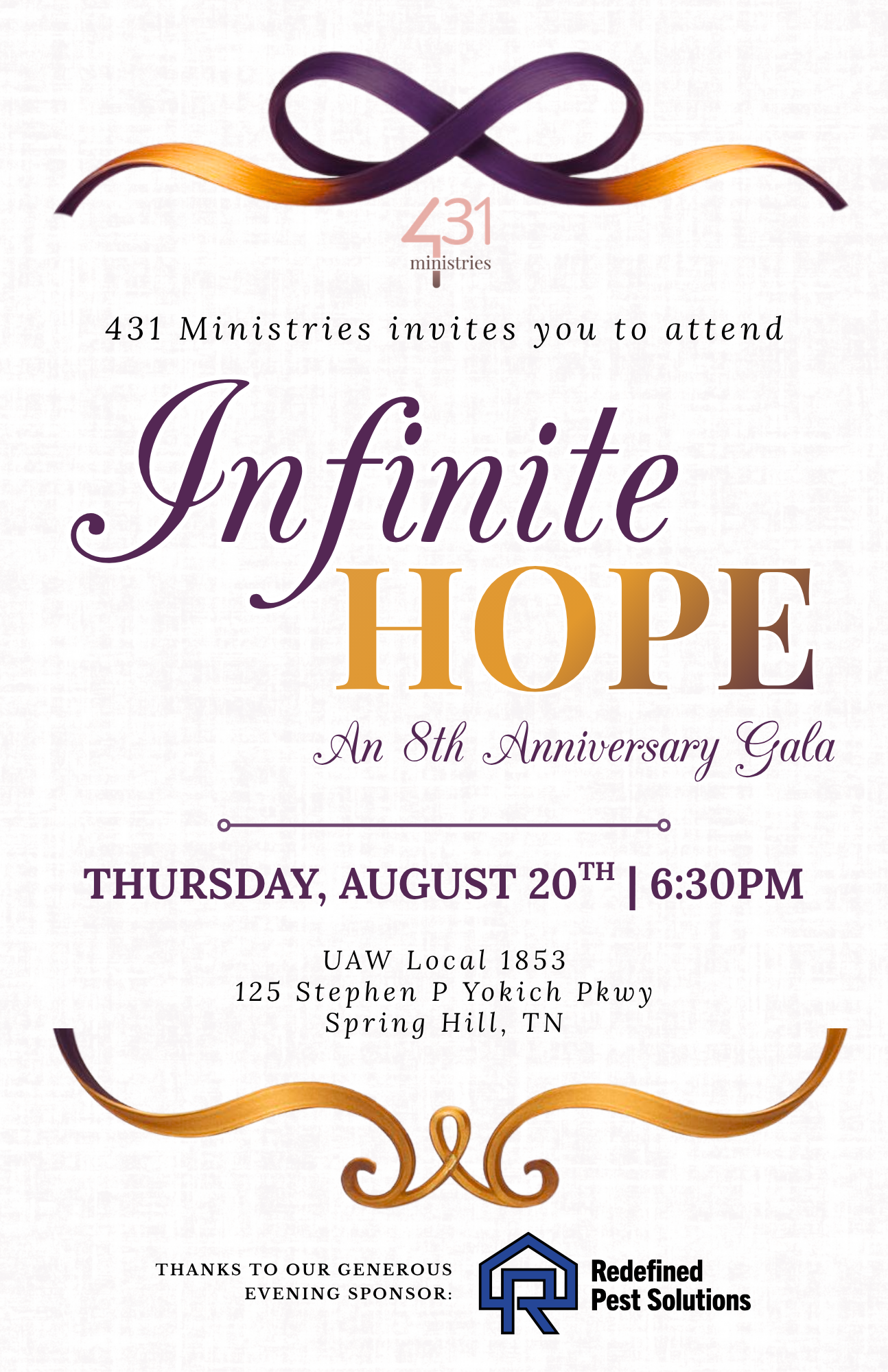 2026 Infinite Hope Gala