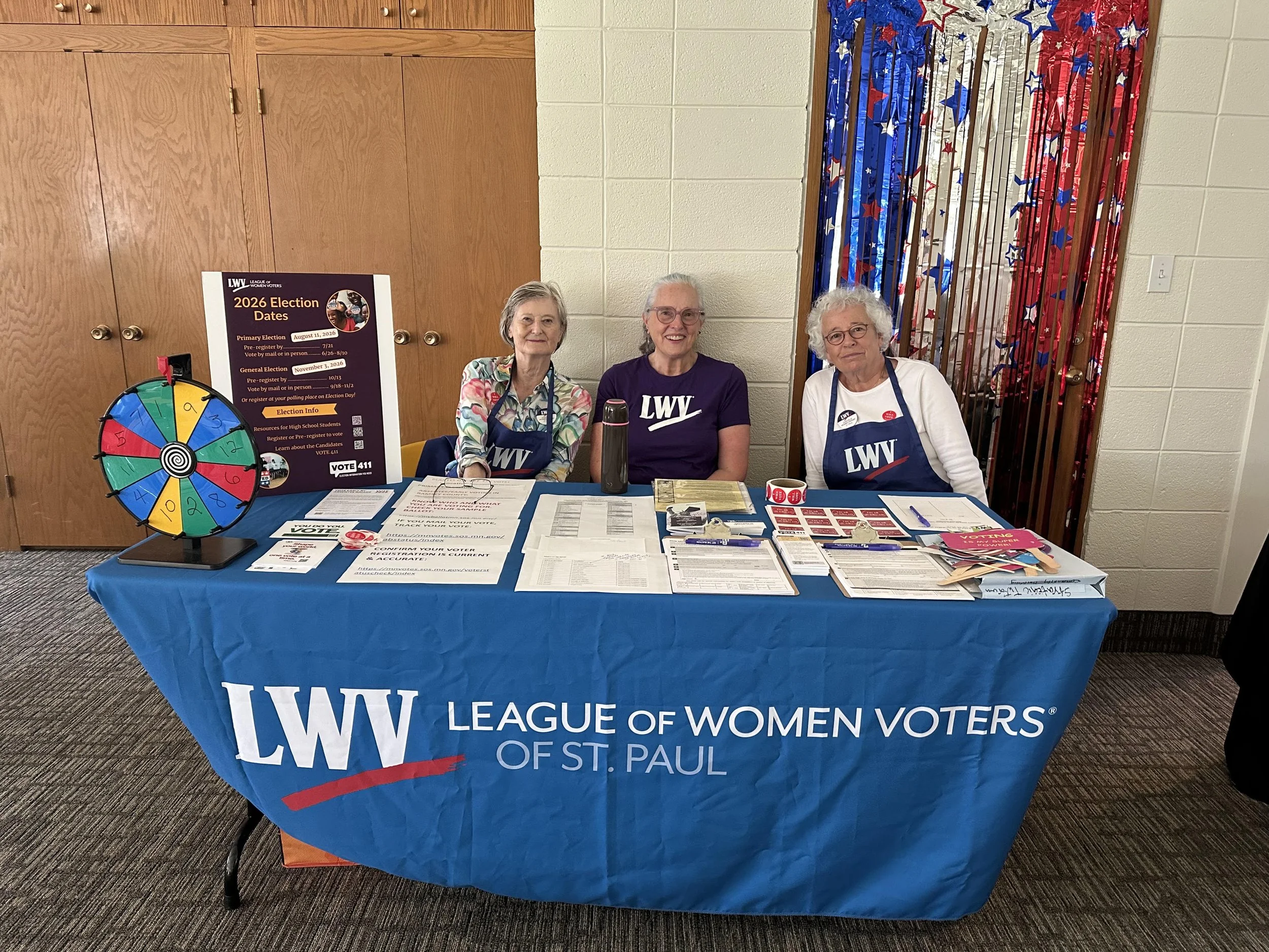 Get Out The Vote with LWVSP